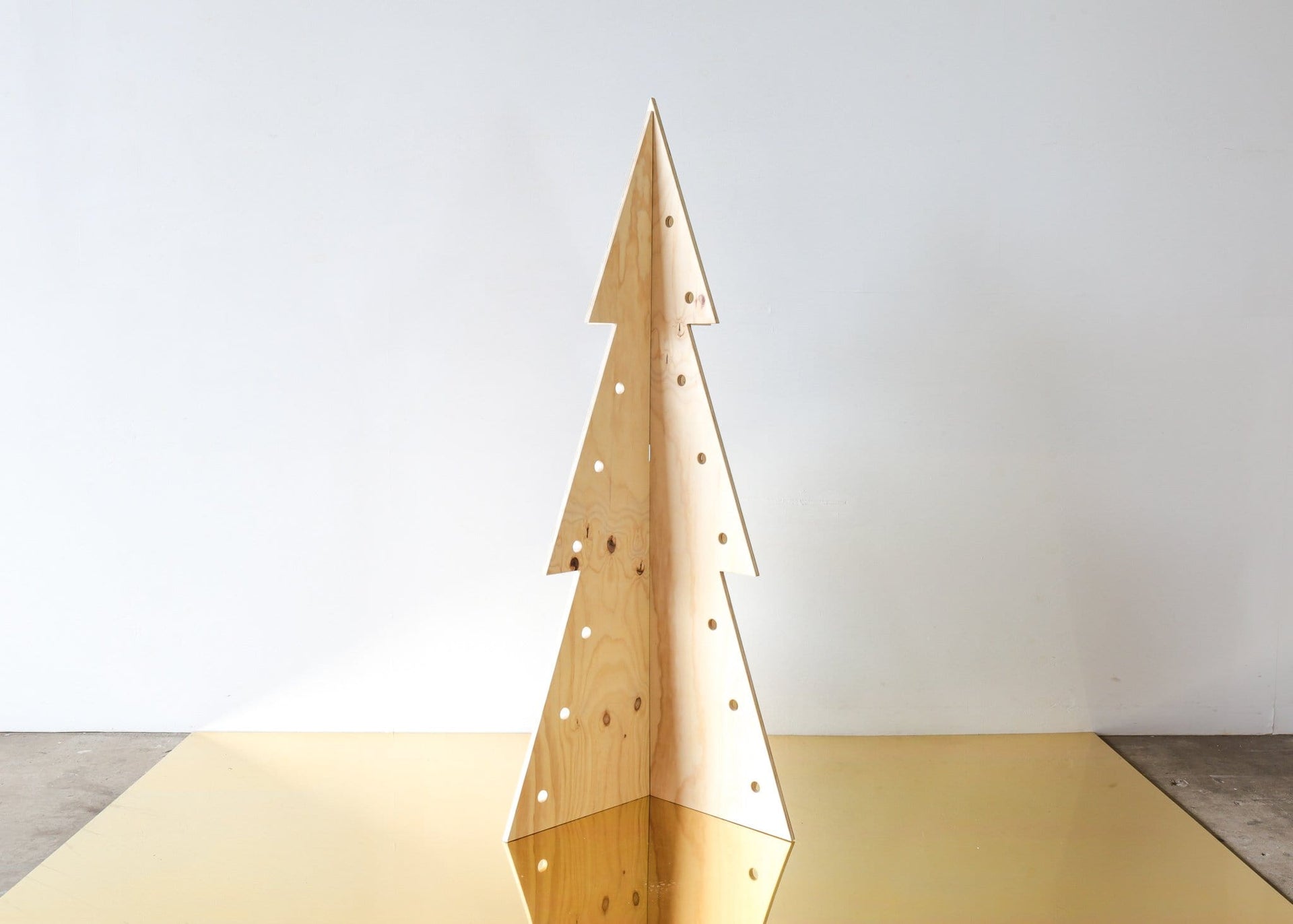 Mrs Claus Pegboard Christmas Tree - MEDIUM